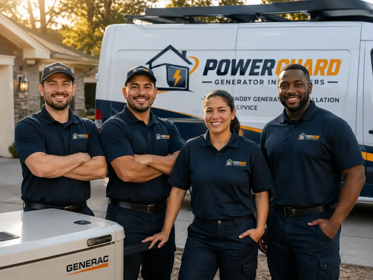 Generator Installation company in Thida, AR